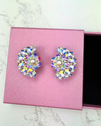 NYLA - Large statement stud earrings for ballroom and latin dancers
