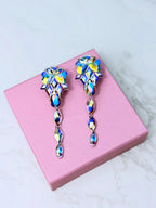 MARINA - Large Ballroom Dance Dangly Earrings