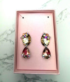 MARIGOLD - Champagne gold ballroom and latin dangly earrings
